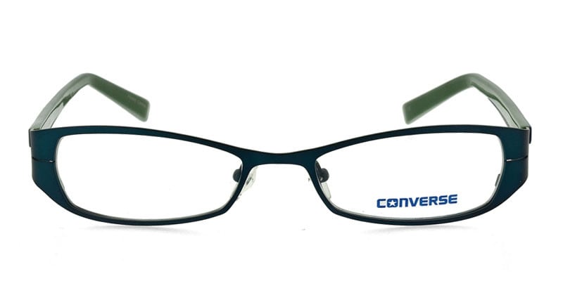 Converse Frenzy Teal w/Navy Blue/Green NA Rectangle Full Frame sunglasses - front