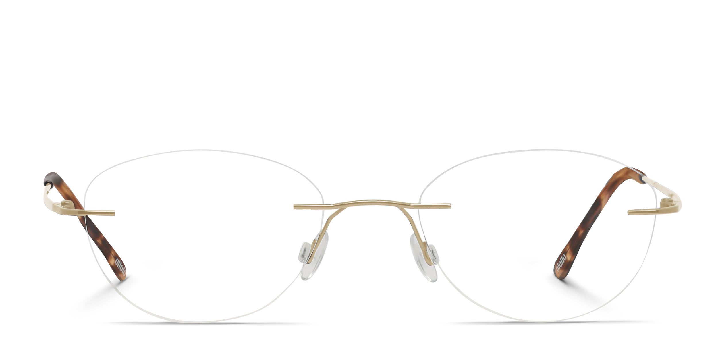 Ottoto Finnian Gold glasses - Gold - Frontal View
