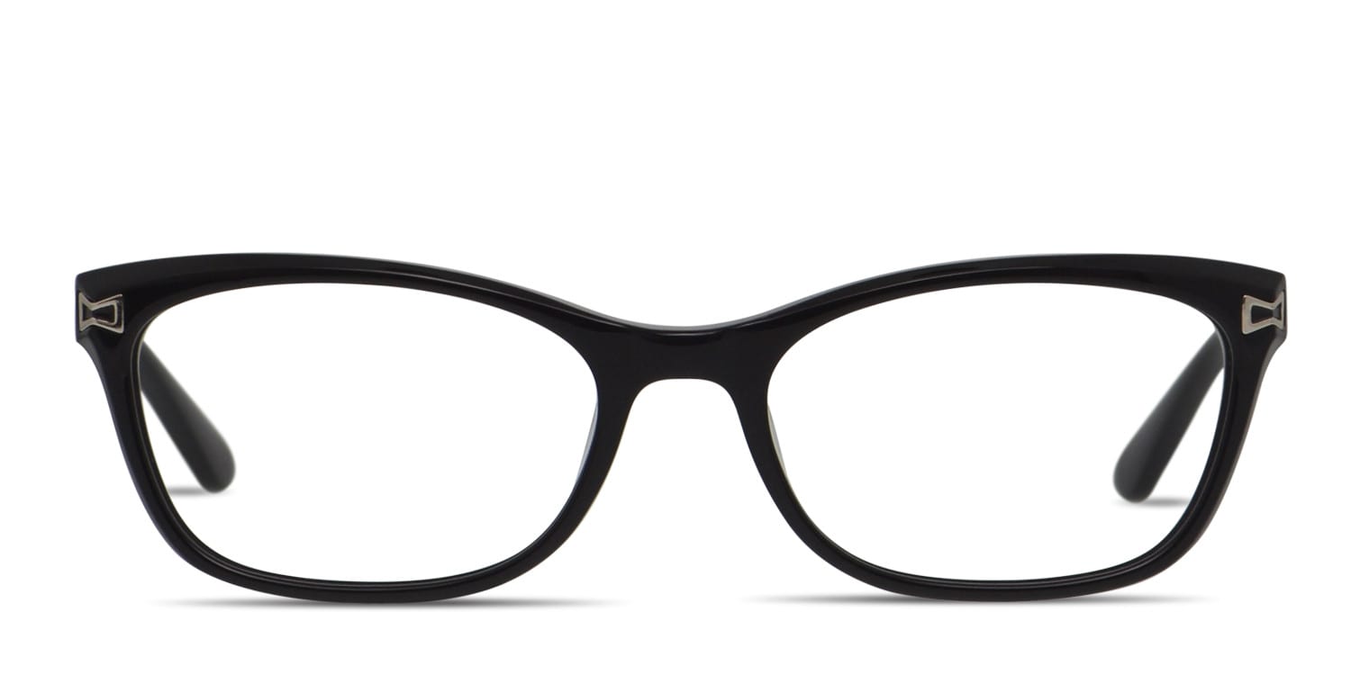 Amelia E. Louisa Shiny Black Prescription Eyeglasses