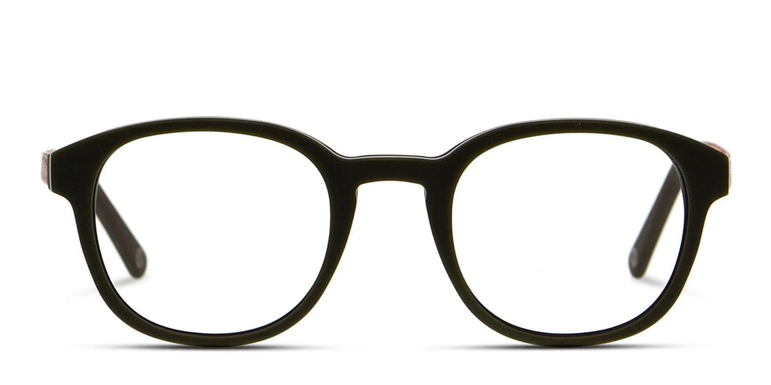 Muse Wild Green/Black/Brown Oval Full Frame eyeglasses - front