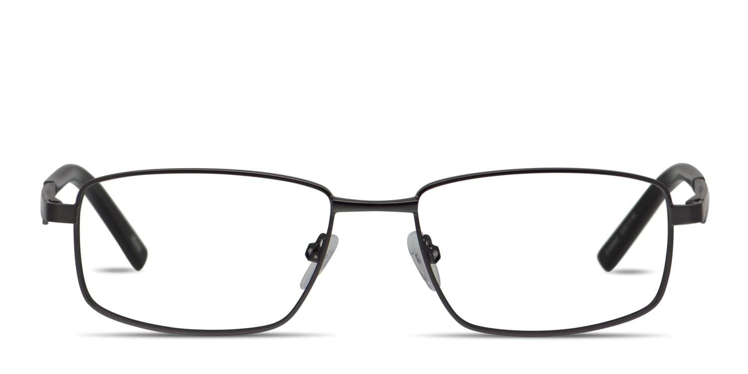 Ottoto Commander Gunmetal Rectangle Full Frame, Lightweight eyeglasses - front