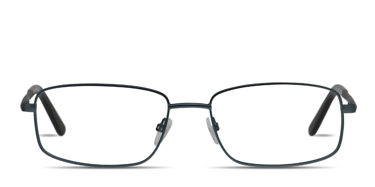 Ottoto Fisher Teal Rectangle Full Frame eyeglasses - front