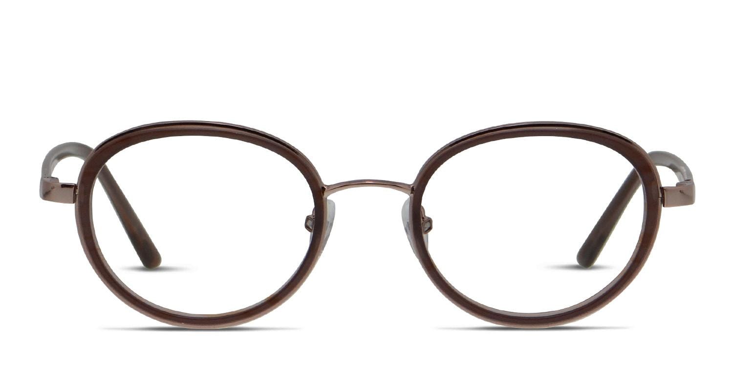 Ottoto Donato Brown w/Rose Gold Prescription Eyeglasses