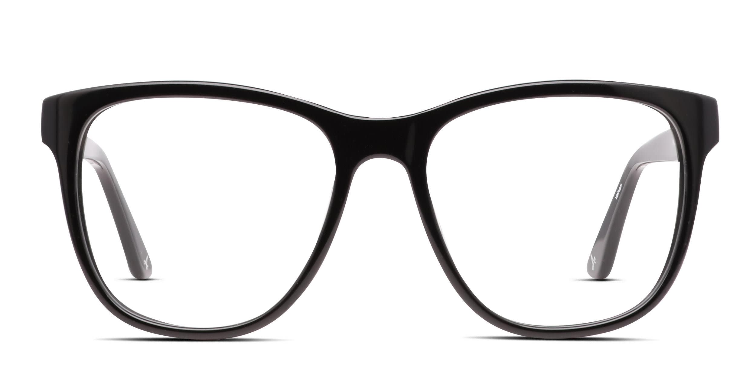 Amelia E. Tricia Shiny Black glasses - Shiny Black - Frontal View