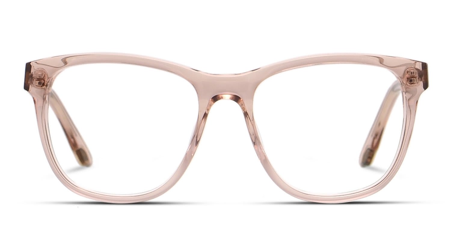 Amelia E. Tricia Pink, Clear glasses - Pink / Clear - Frontal View