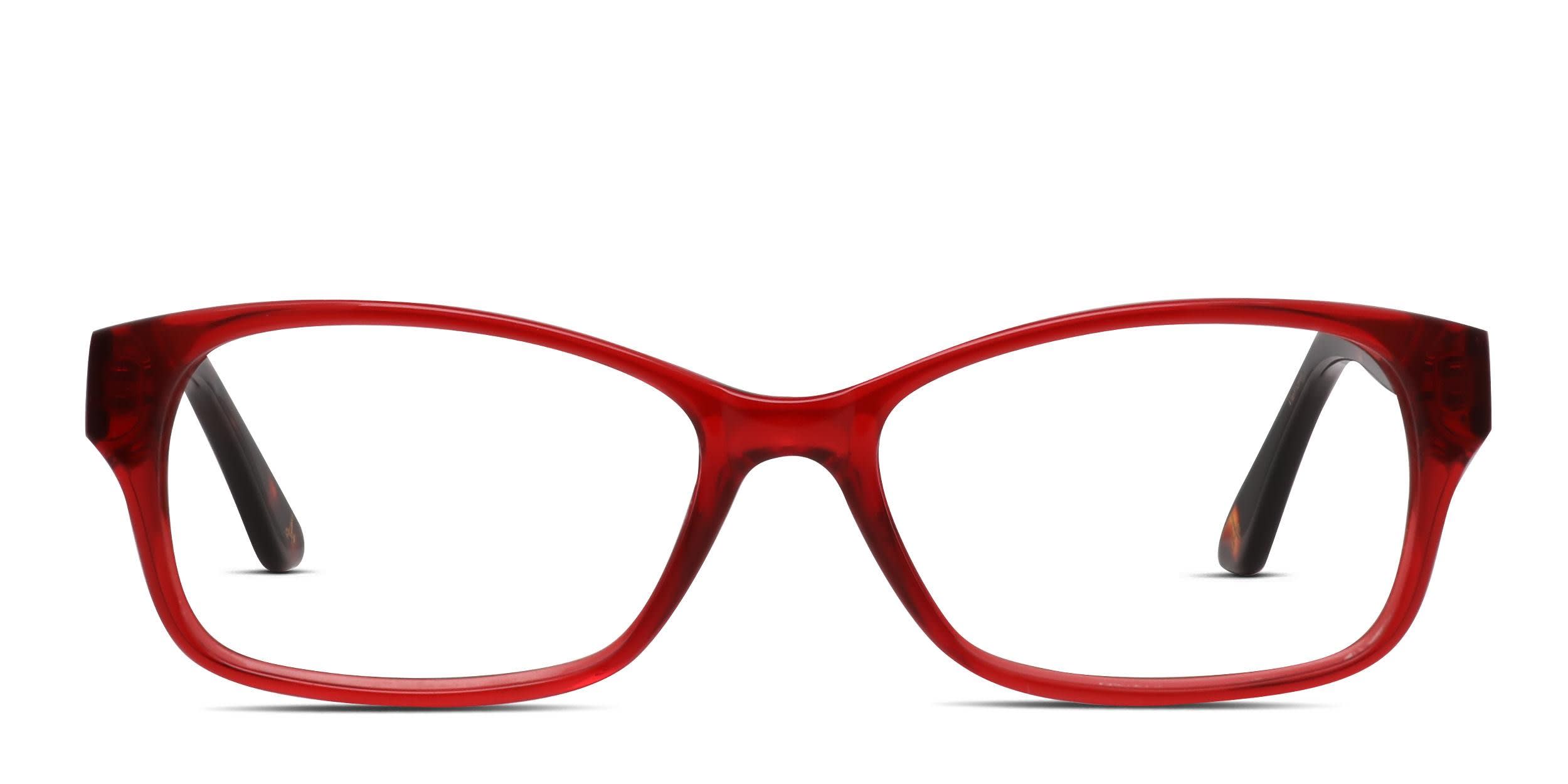 Amelia E. Alderney Red glasses - Red - Frontal View