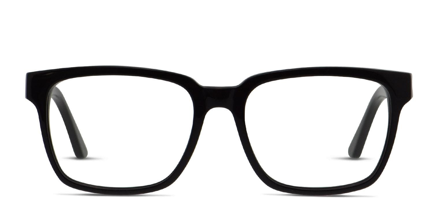 Ottoto Emiliano Shiny Black Square Full Frame eyeglasses - front