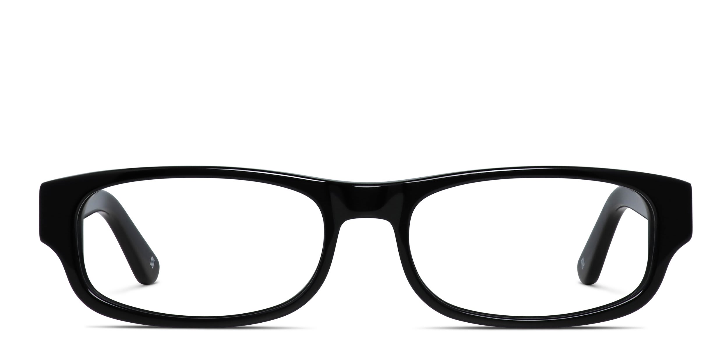 Muse Adler Shiny Black glasses - Shiny Black - Frontal View
