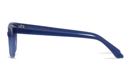 Amelia E. Stryga Blue glasses - Blue - Side View