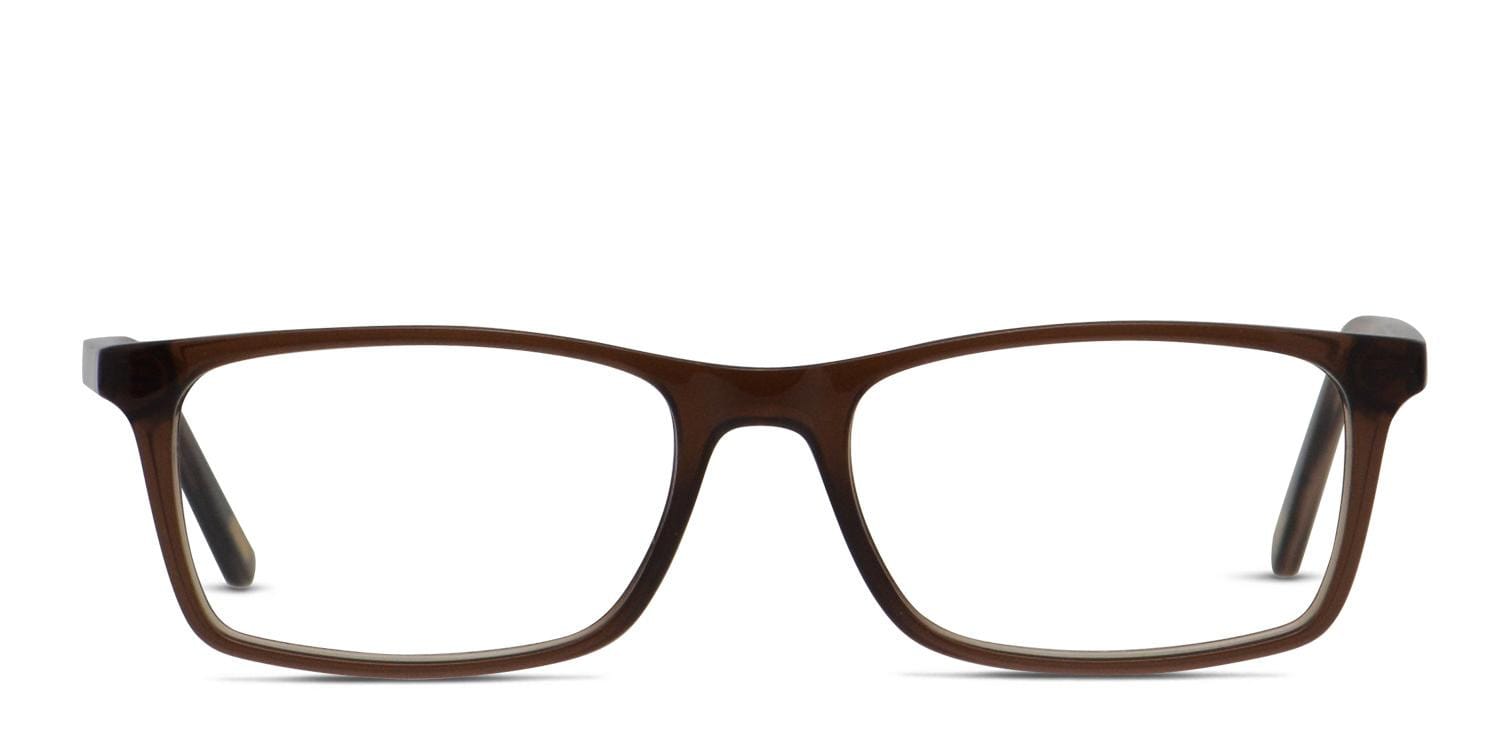 Ottoto Avellino Brown Rectangle Full Frame eyeglasses - front