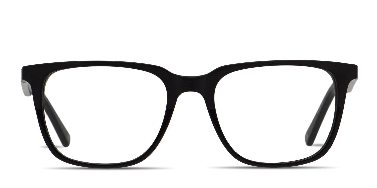 Muse Jojo Black/Shny Black Square Full Frame eyeglasses - front