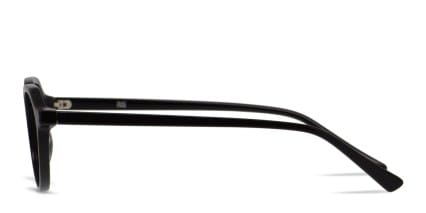 Muse Ritter Shiny Black glasses - Shiny Black - Side View