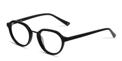 Muse Ritter Shiny Black glasses - Shiny Black - Angle View
