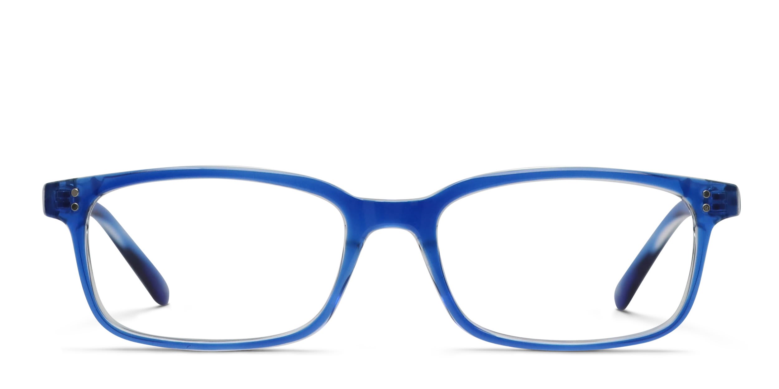 Muse Corvallis Blue, Clear glasses - Blue / Clear - Frontal View