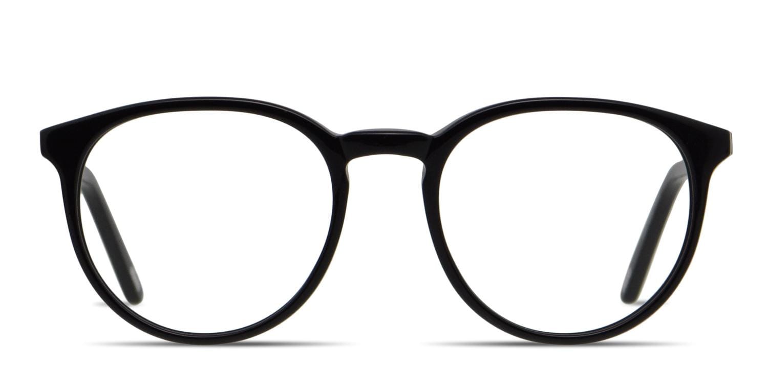 Ottoto Piero Shiny Black glasses - Shiny Black - Frontal View