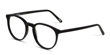 Ottoto Piero Shiny Black glasses - Shiny Black - Angle View