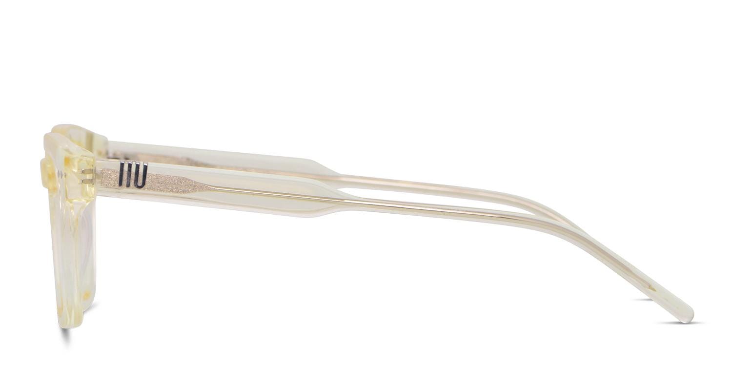 Muse Toppin Clear Yellow Prescription Eyeglasses