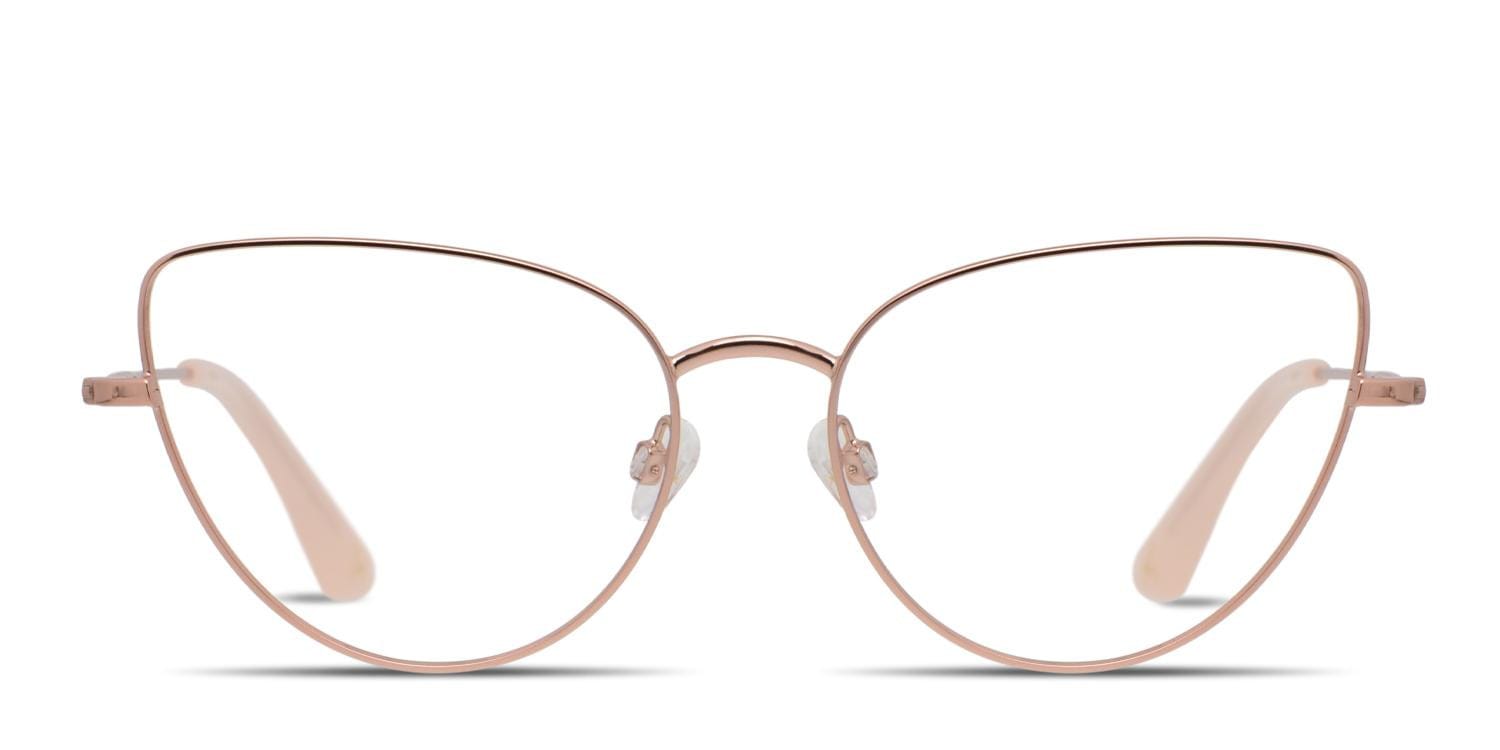 Amelia E. Minola Rose Gold glasses - Rose Gold - Frontal View