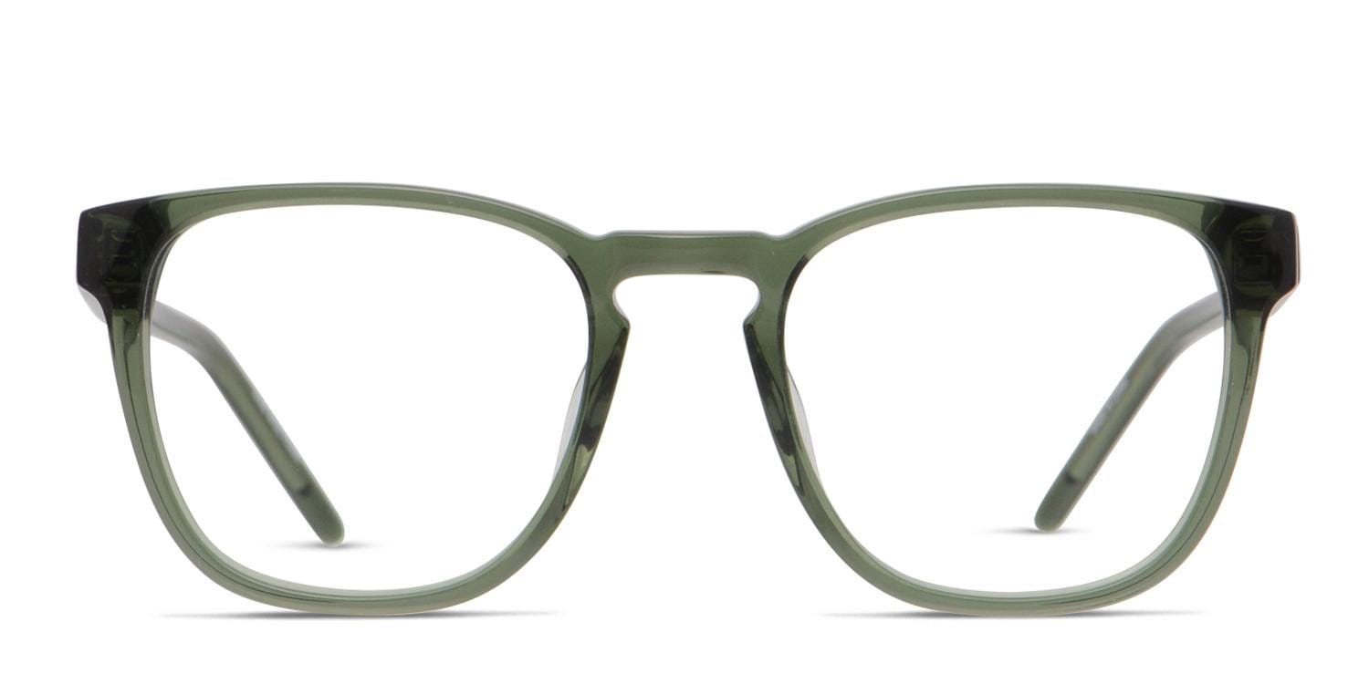 Muse Kenyon Clear Green Square Full Frame eyeglasses - front