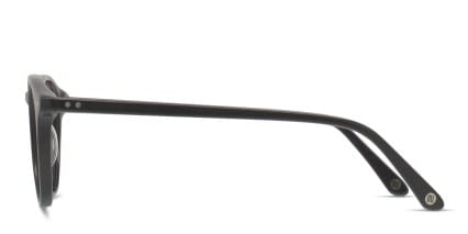Muse Norris Shiny Black glasses - Shiny Black - Side View