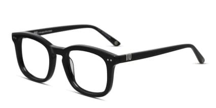 Muse McNeil Shiny Black glasses - Shiny Black - Angle View
