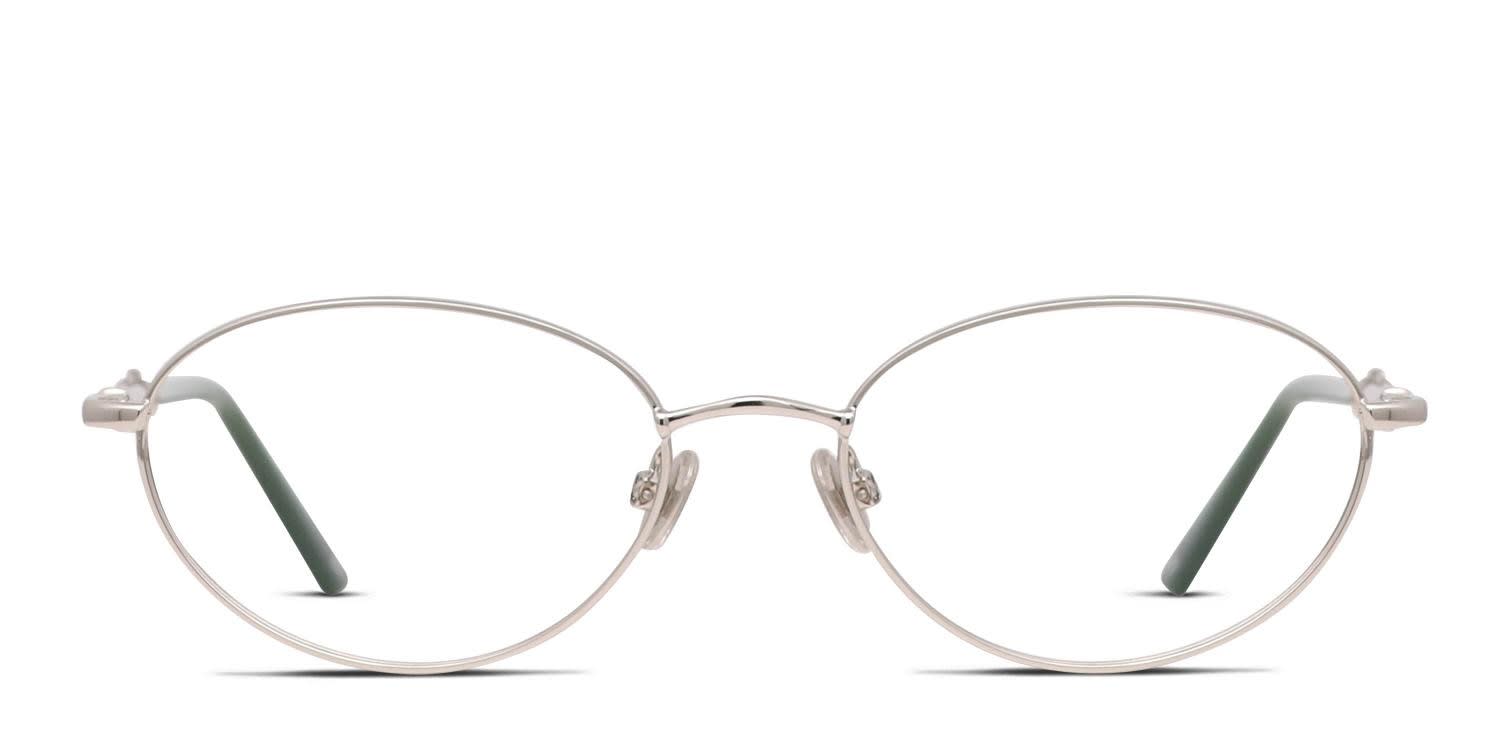 Amelia E. Becky Silver glasses - Silver - Frontal View