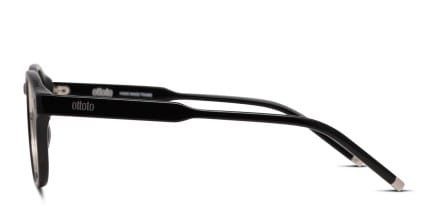 Ottoto Hudson Yards Shiny Black glasses - Shiny Black - Side View