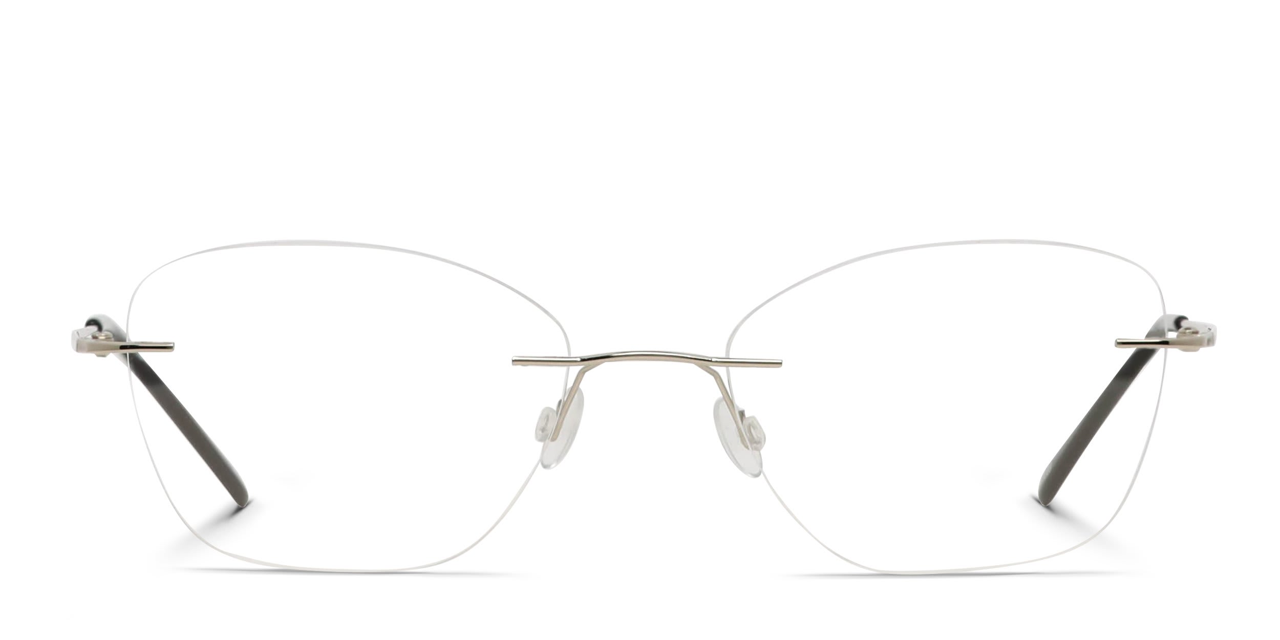 Ottoto Leggera Silver glasses - Silver - Frontal View
