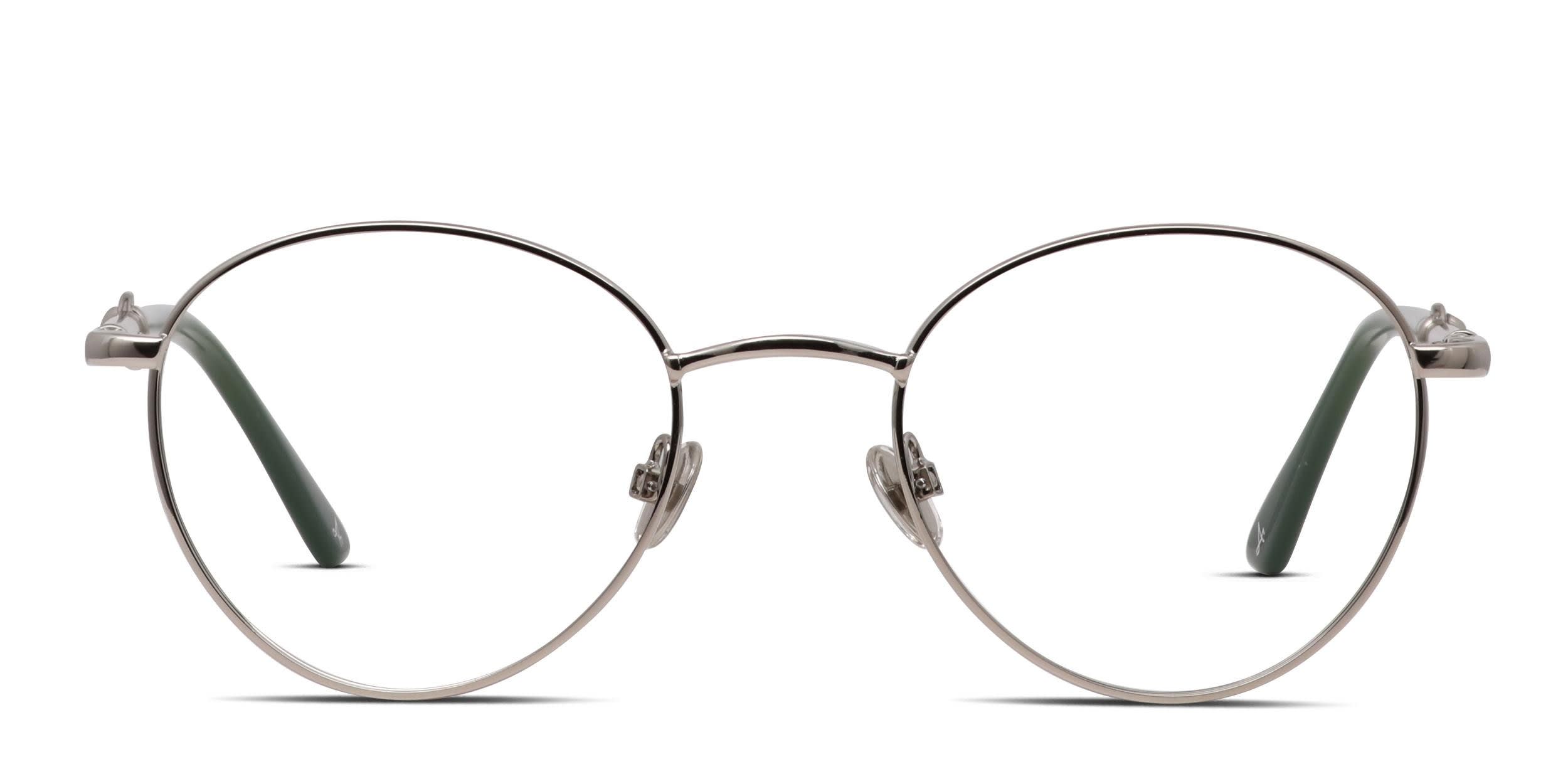 Amelia E. Waverley Silver glasses - Silver - Frontal View