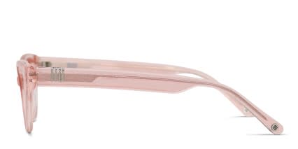 Amelia E. Nova Pink, Glitter glasses - Pink / Glitter - Side View