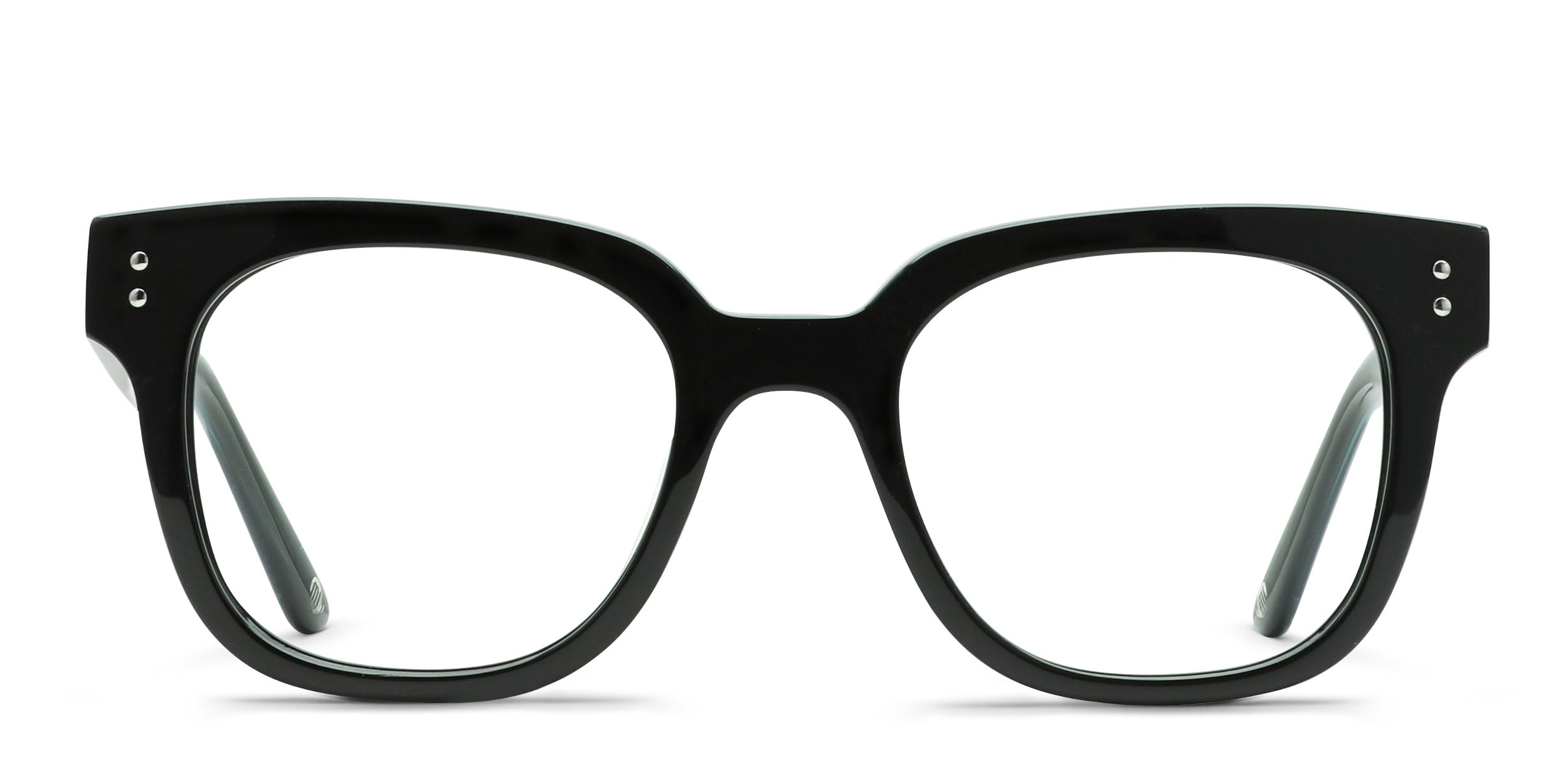 Muse Naomi Shiny Black glasses - Shiny Black - Frontal View