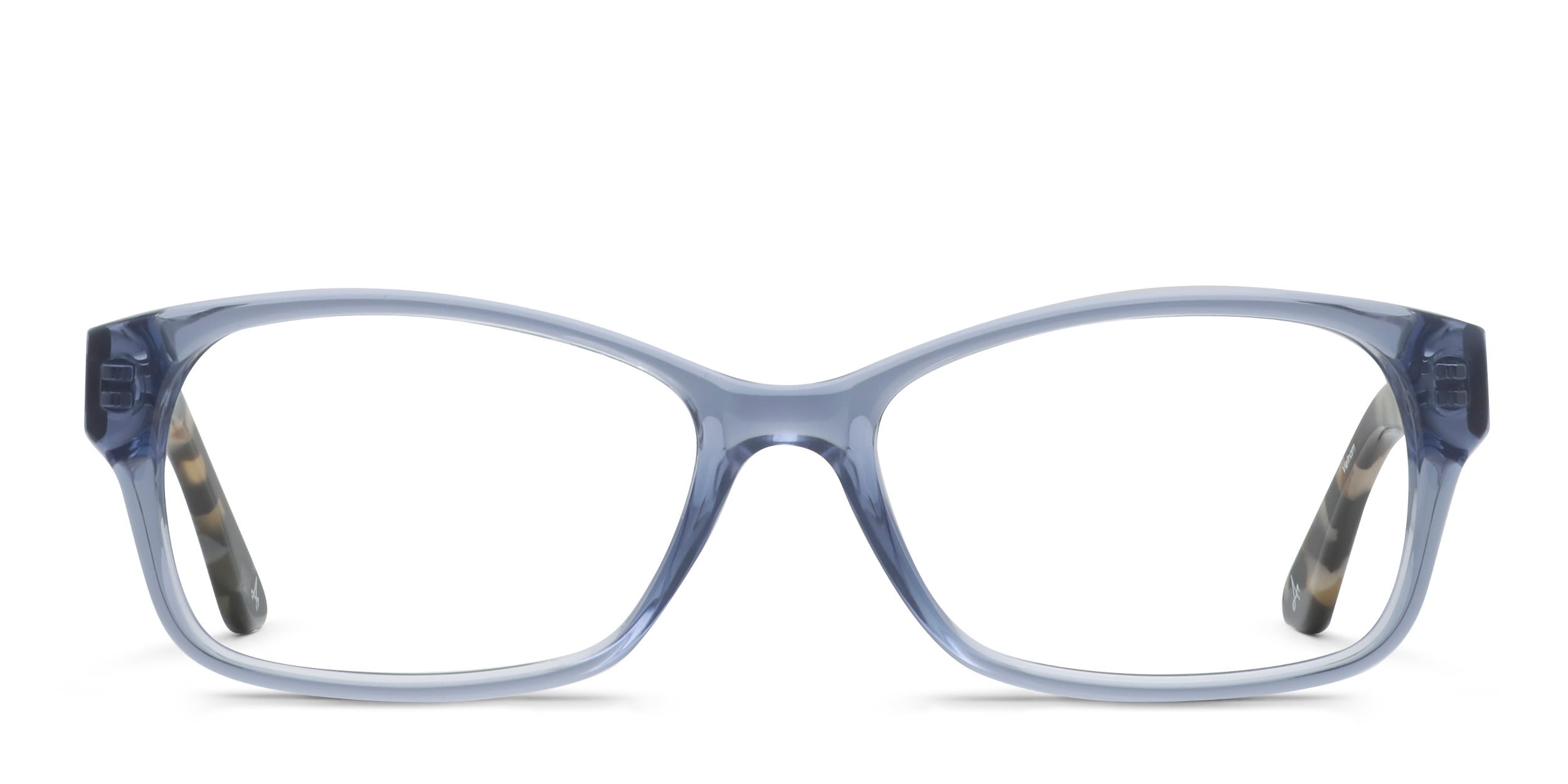 Amelia E. Alderney Blue glasses - Blue - Frontal View