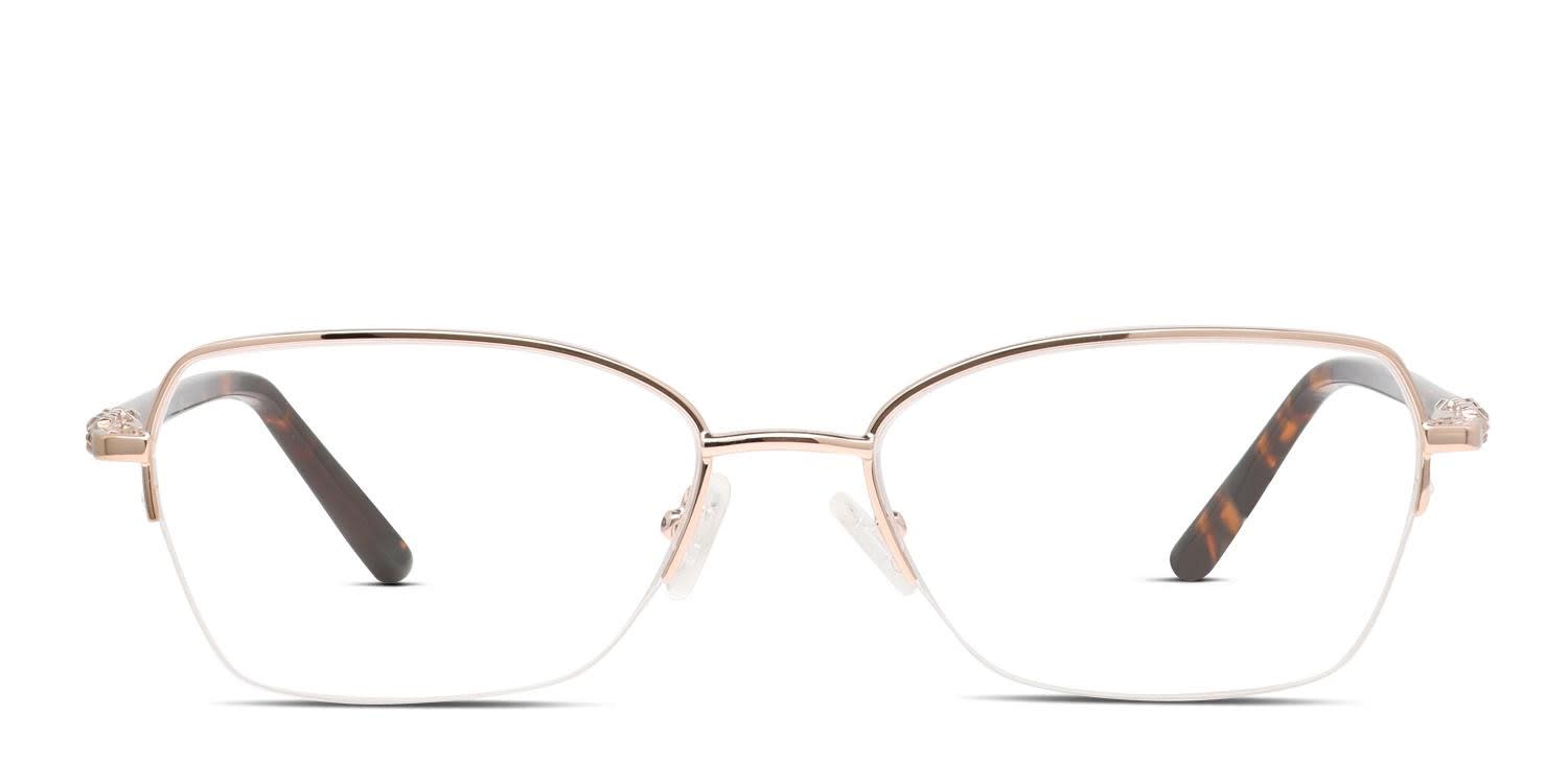 Ulrika Gold glasses - Gold - Frontal View
