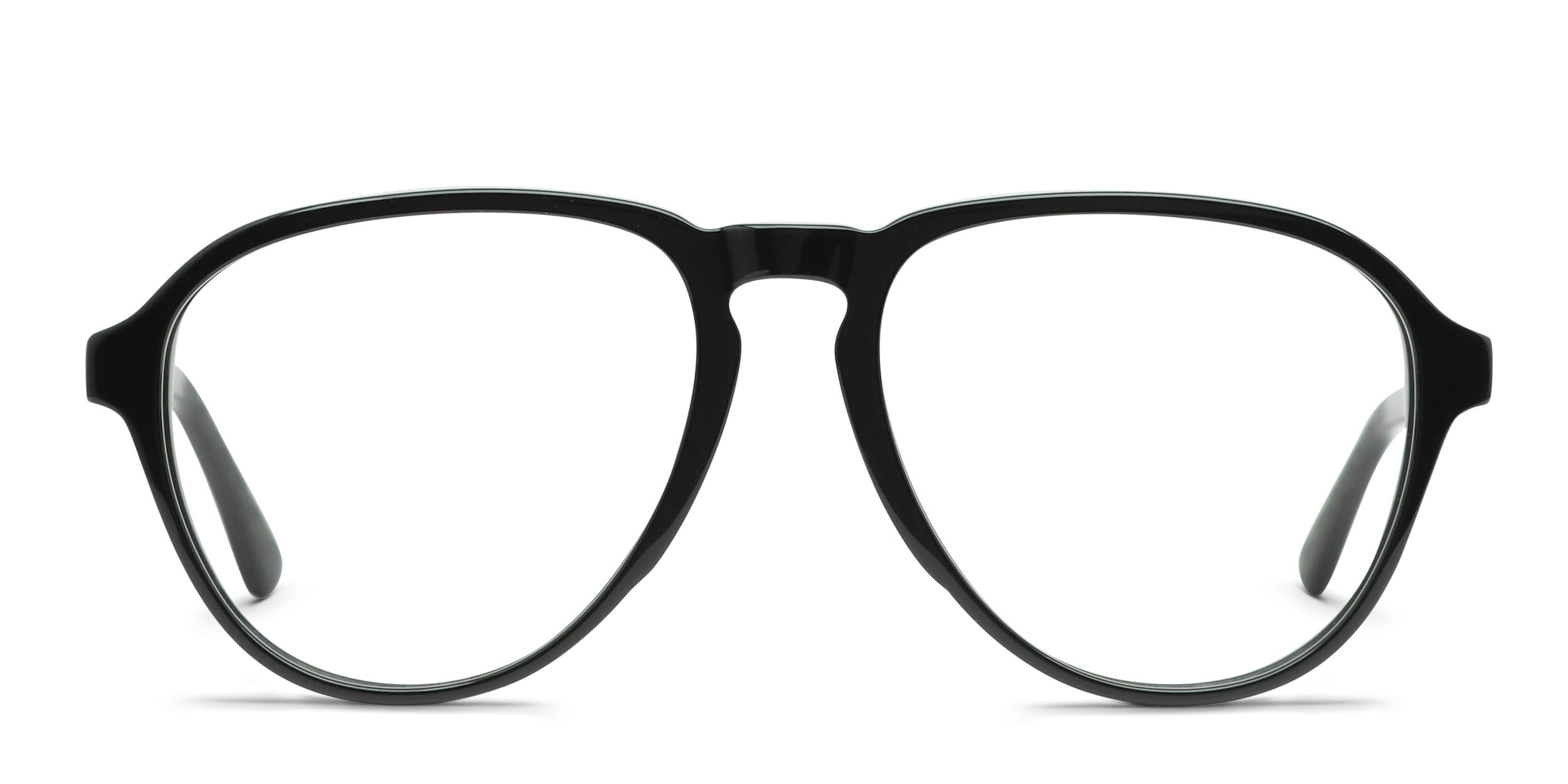 Muse Fly Away Shiny Black glasses - Shiny Black - Frontal View
