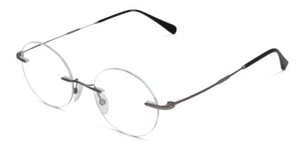 Primo Gunmetal glasses - Gunmetal - Angle View