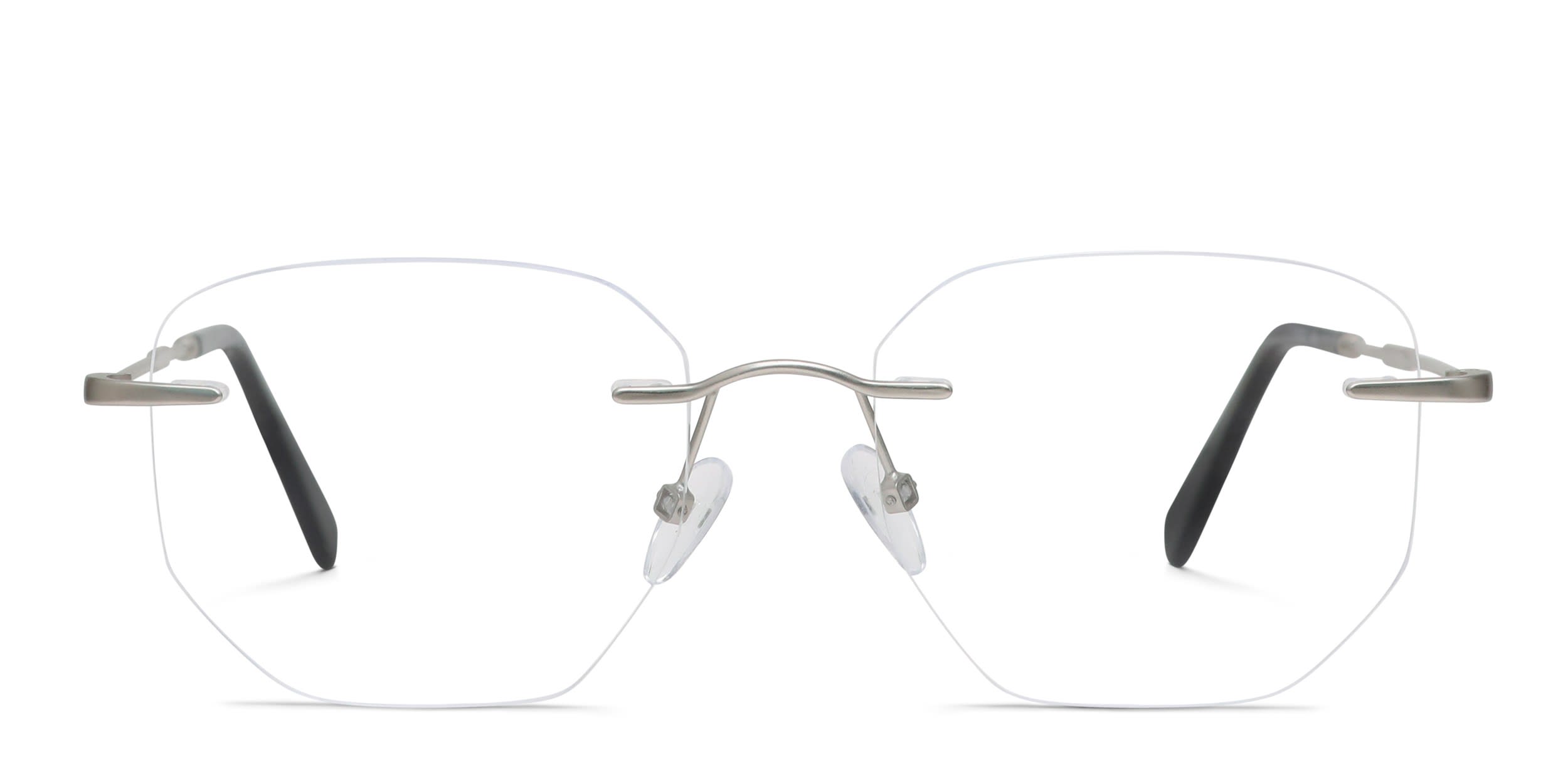 Peck Silver glasses - Silver - Frontal View