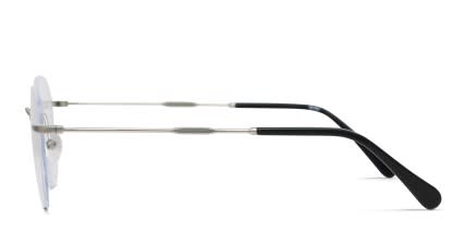 Peck Silver glasses - Silver - Side View