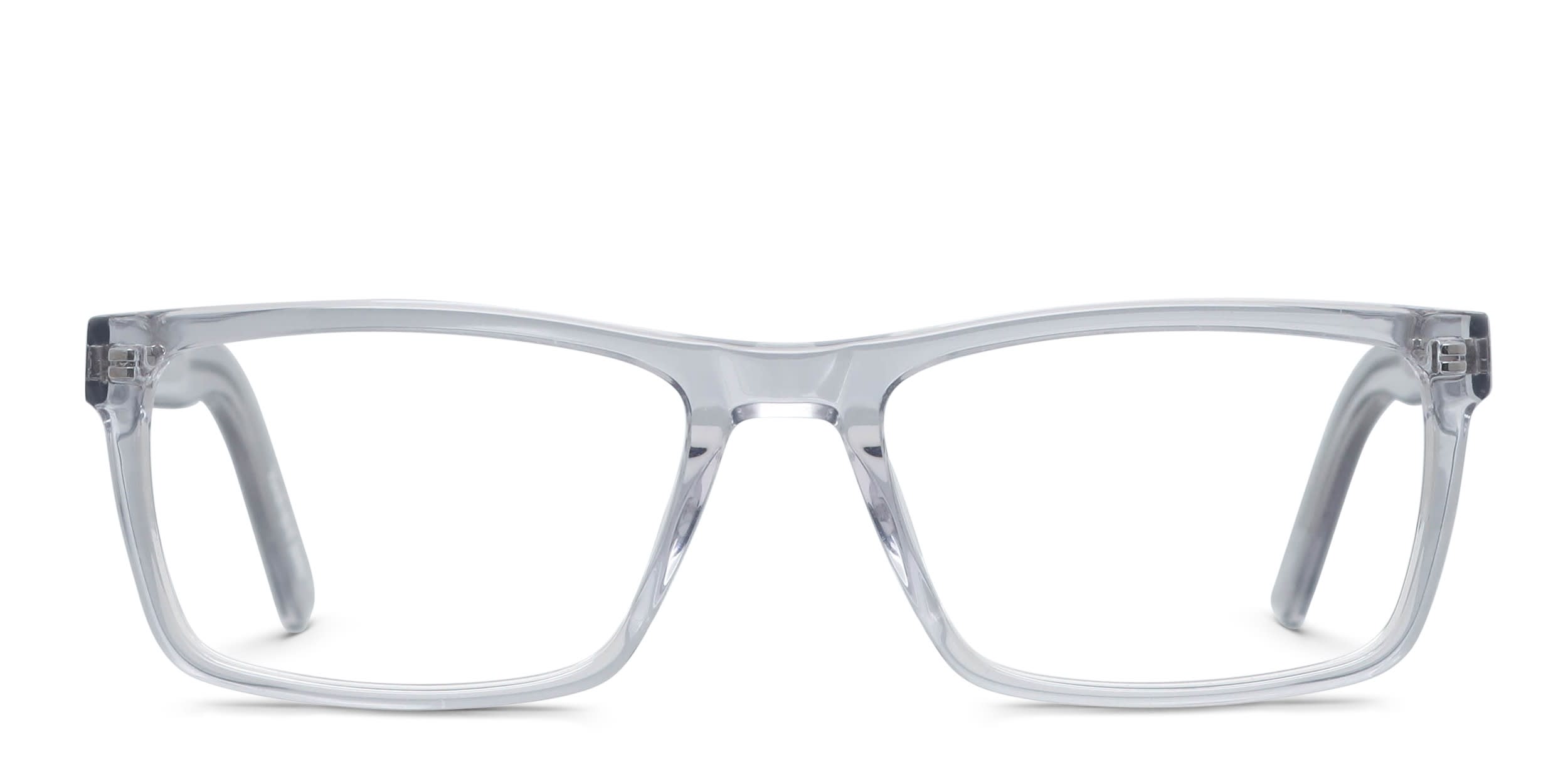 Muse Openfield Gray, Clear glasses - Gray / Clear - Frontal View