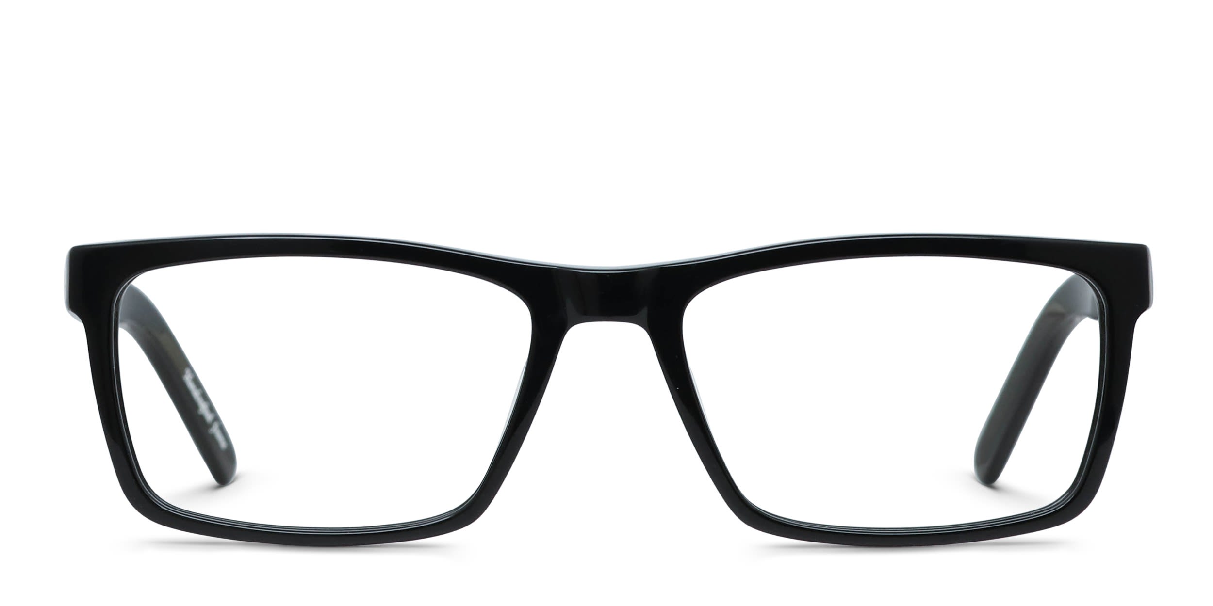 Muse Openfield Shiny Black glasses - Shiny Black - Frontal View