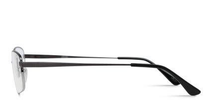 Ottoto Cassian Gunmetal glasses - Gunmetal - Side View