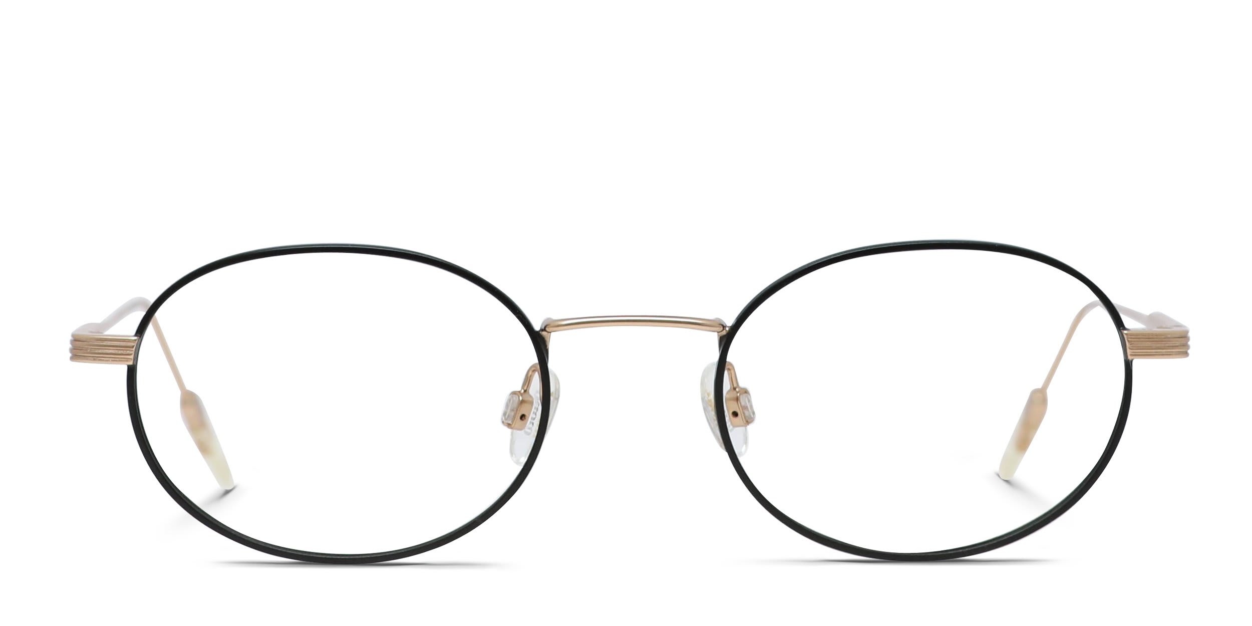 Ottoto Nos Black, Gold glasses - Black / Gold - Frontal View