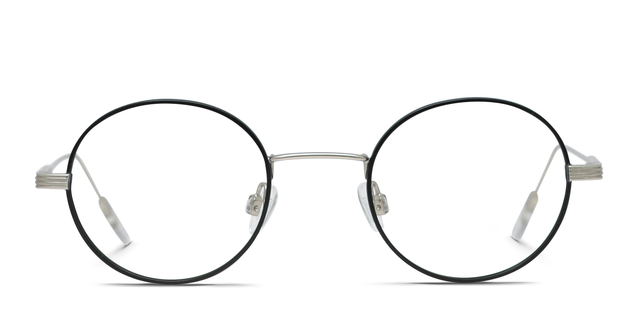 Ottoto Pelmo Black, Silver glasses - Black / Silver - Frontal View