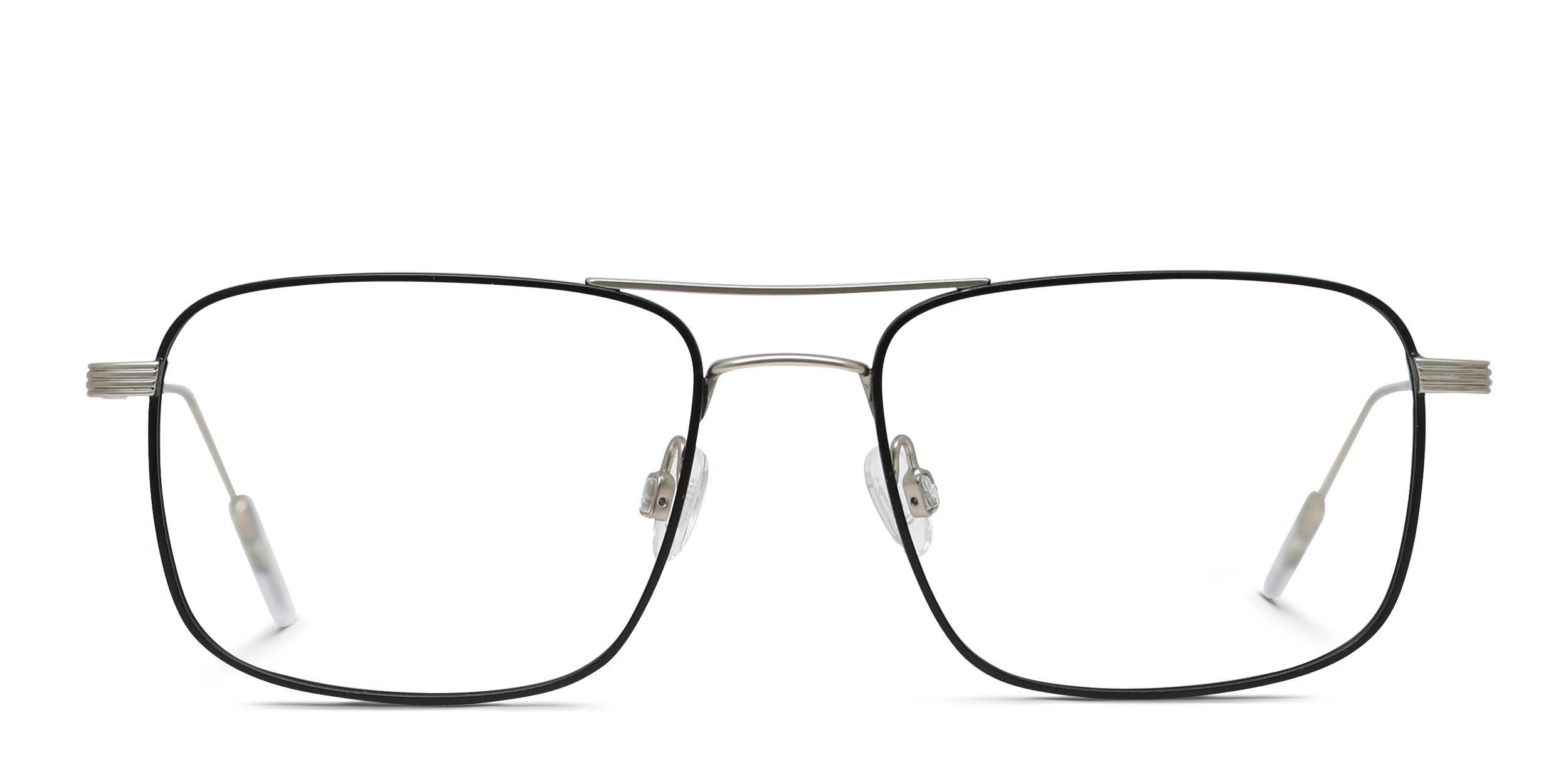 Ottoto Pantheon Black, Silver glasses - Black / Silver - Frontal View