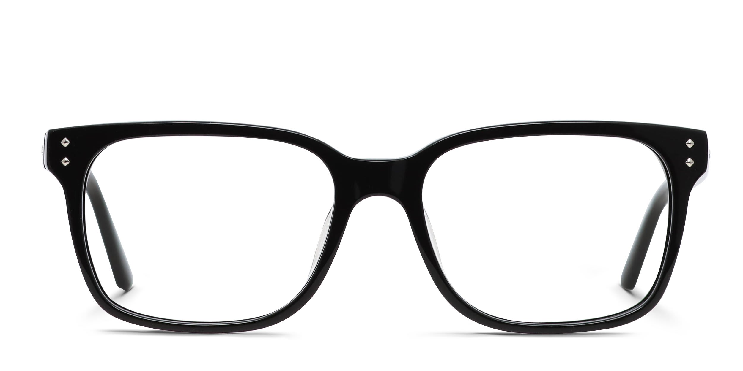 Amelia E. Starveil Shiny Black glasses - Shiny Black - Frontal View