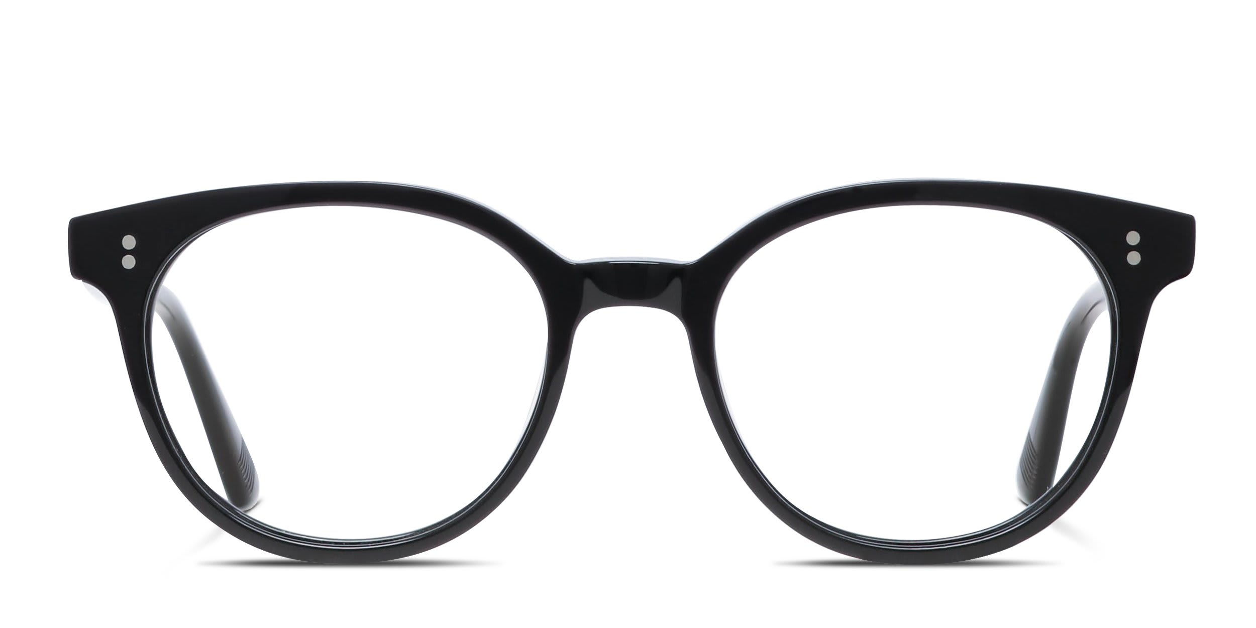 Ottoto Desert Dawn Shiny Black glasses - Shiny Black - Frontal View