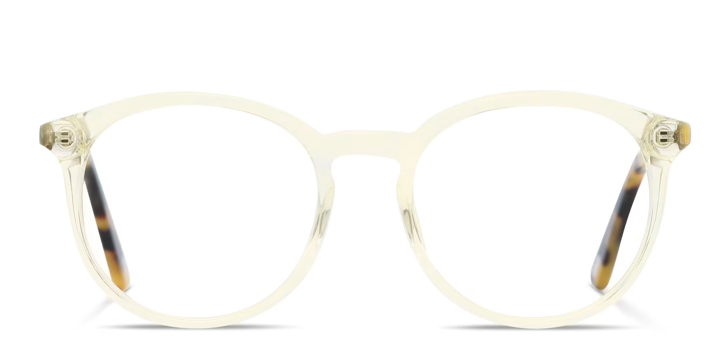 Ottoto Piero Clear Yellow, Tortoise glasses - Clear / Yellow / Tortoise - Frontal View