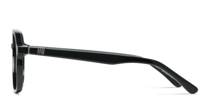 Muse Free Bird Shiny Black glasses - Shiny Black - Side View