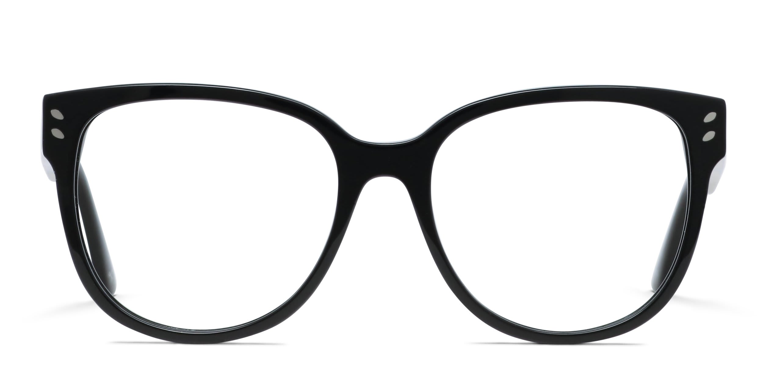 Amelia E. Makenzie Shiny Black glasses - Shiny Black - Frontal View
