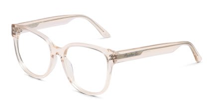 Amelia E. Makenzie Beige, Clear glasses - Beige / Clear - Angle View