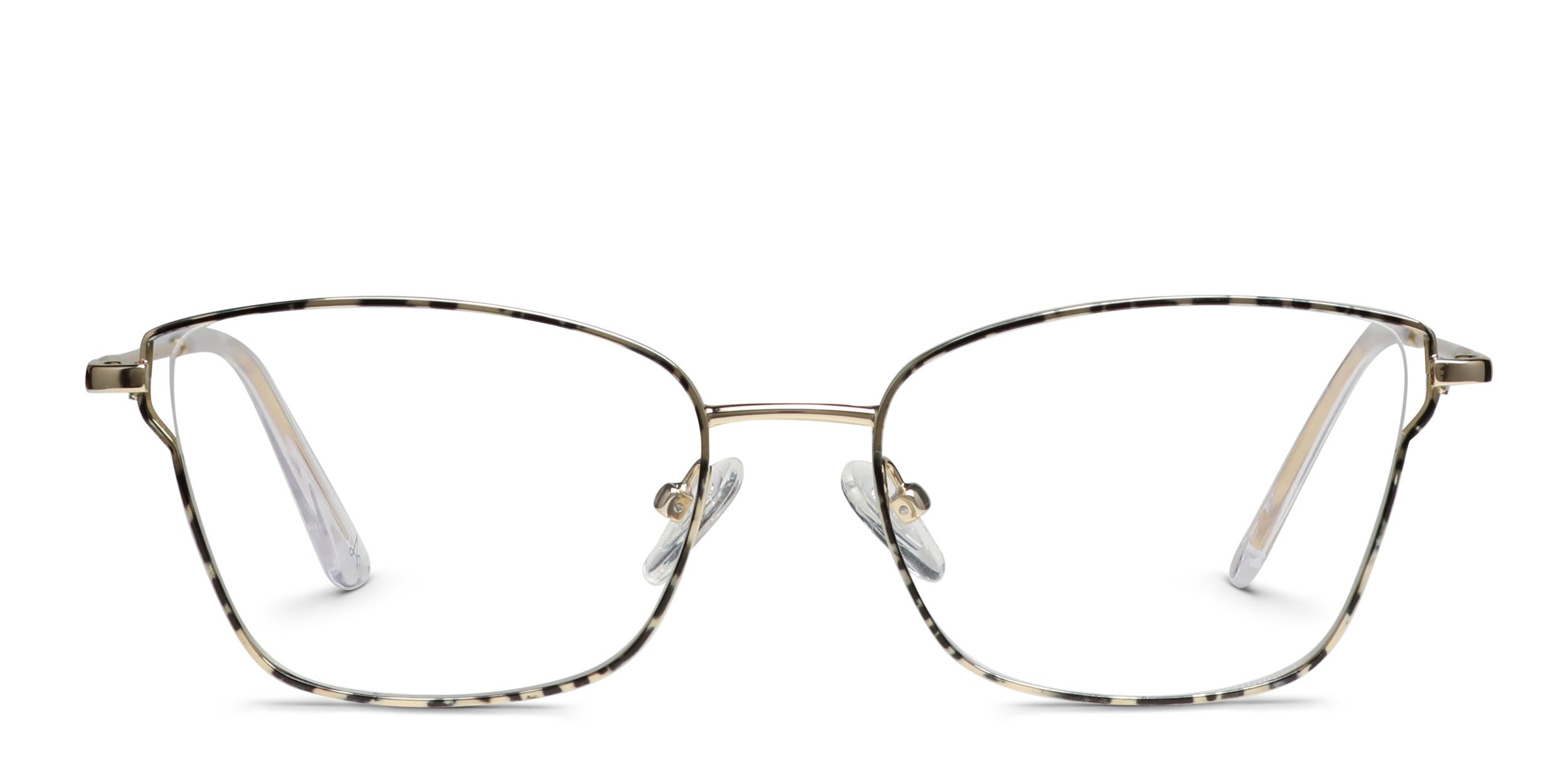 Amelia E. Audrey Tortoise, Gold glasses - Tortoise / Gold - Frontal View